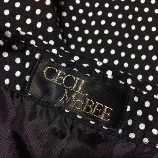 セシルマクビー(CECIL McBEE)のセシル♥︎ドットワンピース(ひざ丈ワンピース)