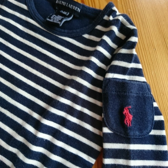 POLO RALPH LAUREN(ポロラルフローレン)のEMI様専用　ラルフローレン ボーダー Tシャツ キッズ/ベビー/マタニティのベビー服(~85cm)(Ｔシャツ)の商品写真
