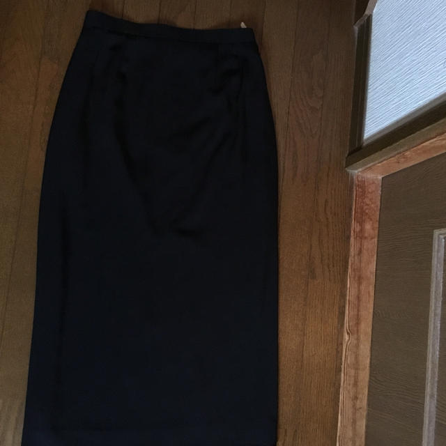 黒ロングタイトスカート レディースのスカート(ロングスカート)の商品写真