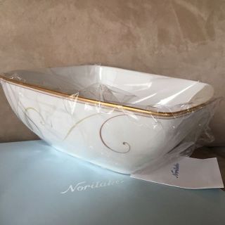 ノリタケ(Noritake)のNoritake ゴールデンウェイブスクエアボウル(食器)