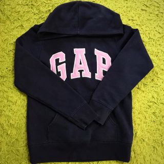 ギャップキッズ(GAP Kids)のGAP ロゴパーカー(Tシャツ/カットソー)