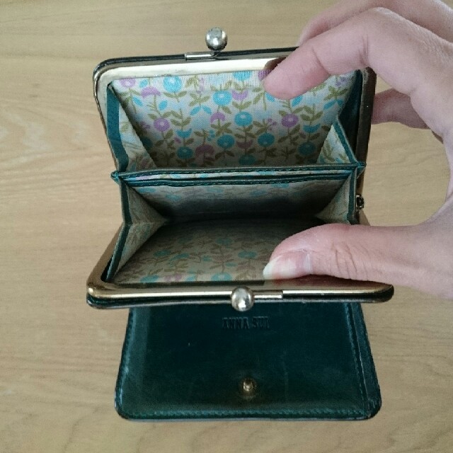 ANNA SUI(アナスイ)のANNA SUI 2つ折り財布 モスグリーン レディースのファッション小物(財布)の商品写真