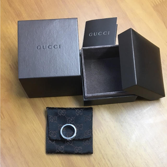 Gucci(グッチ)のGUCCI リング 指輪 最終日です メンズのアクセサリー(リング(指輪))の商品写真
