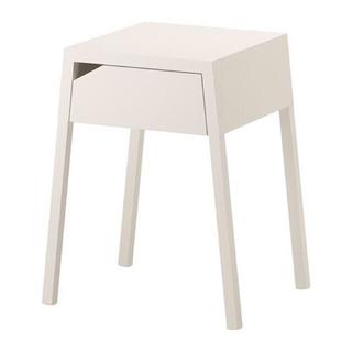 イケア(IKEA)の【IKEA】SELJE ベッドサイドテーブル, ホワイト, 46x37 cm(コーヒーテーブル/サイドテーブル)