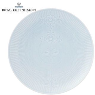 ロイヤルコペンハーゲン(ROYAL COPENHAGEN)のロイヤル コペンハーゲン フラワーエンブレム クーププレート23cm(食器)