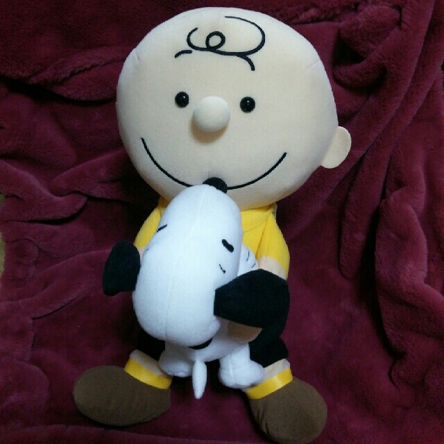 PEANUTS(ピーナッツ)の《限定品☆》SNOOPY チャーリーブラウンとペアぬいぐるみ エンタメ/ホビーのおもちゃ/ぬいぐるみ(ぬいぐるみ)の商品写真