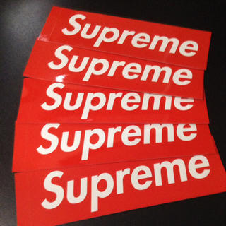 シュプリーム(Supreme)のSupreme ステッカー 5枚セット 正規品(その他)