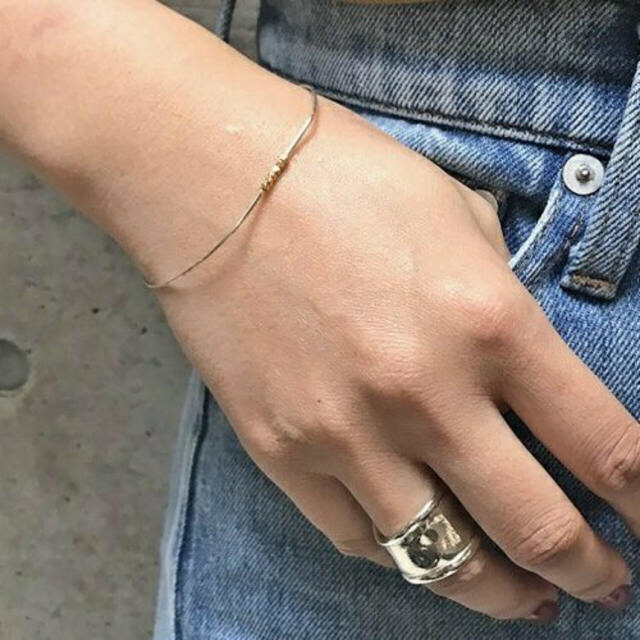 TODAYFUL(トゥデイフル)のTODAYFUL シルバーパーツバングル レディースのアクセサリー(ブレスレット/バングル)の商品写真