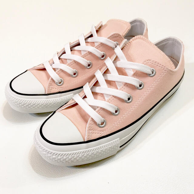 美品22.5converse コンバース オールスター100 OXピーチ965