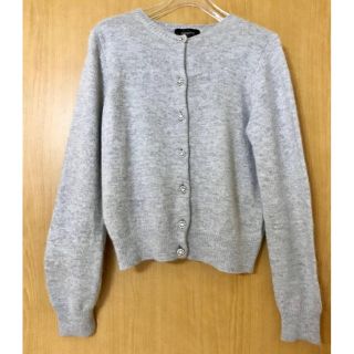 ジャスグリッティー(JUSGLITTY)のジャスグリッティー♡ビジュー付カーディガン(カーディガン)