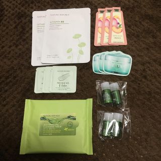 ネイチャーリパブリック(NATURE REPUBLIC)のネイチャーリパブリック 試供品 ６種類セット(パック/フェイスマスク)