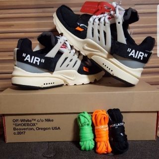 ナイキ(NIKE)のNIKE OFF-WHITE THE10 AIR PRESTO 25cm(スニーカー)