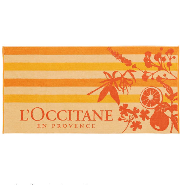 L'OCCITANE(ロクシタン)のロクシタン バスタオル インテリア/住まい/日用品の日用品/生活雑貨/旅行(タオル/バス用品)の商品写真