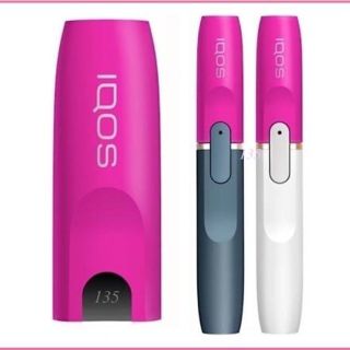 アイコス(IQOS)の【翌日発送】アイコスキャップ ラズベリーピンク 新品未開封 正規品 送料無料(タバコグッズ)