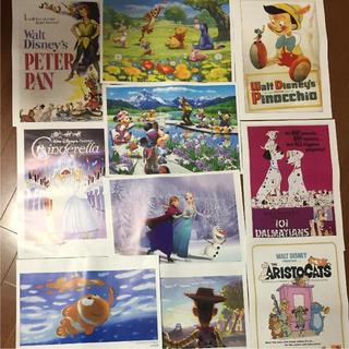 ディズニー(Disney)のディズニー ヴィンテージポスターシリーズ 10枚セット(ポスター)