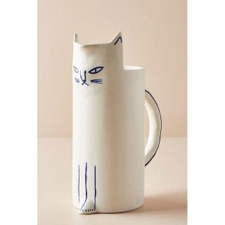 アンソロポロジー(Anthropologie)のアンソロポロジー ネコの可愛い 計量 ピッチャー 猫(食器)