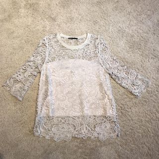 ザラ(ZARA)のZARA  レーストップス(シャツ/ブラウス(長袖/七分))