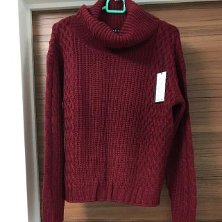 イング(INGNI)のINGNI♡ニット♡ワインレッド新品(ニット/セーター)