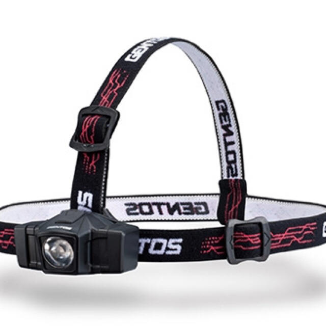 GENTOS(ジェントス)の小型ヘッドライト　GD-002D スポーツ/アウトドアのアウトドア(ライト/ランタン)の商品写真