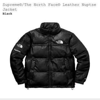 シュプリーム(Supreme)のタニ様専用 supreme×north face レザーヌプシ (レザージャケット)