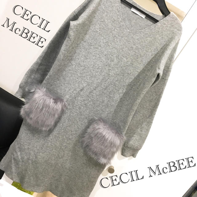 CECIL McBEE(セシルマクビー)の新品♡セシルマクビー♡ワンピース レディースのワンピース(ひざ丈ワンピース)の商品写真