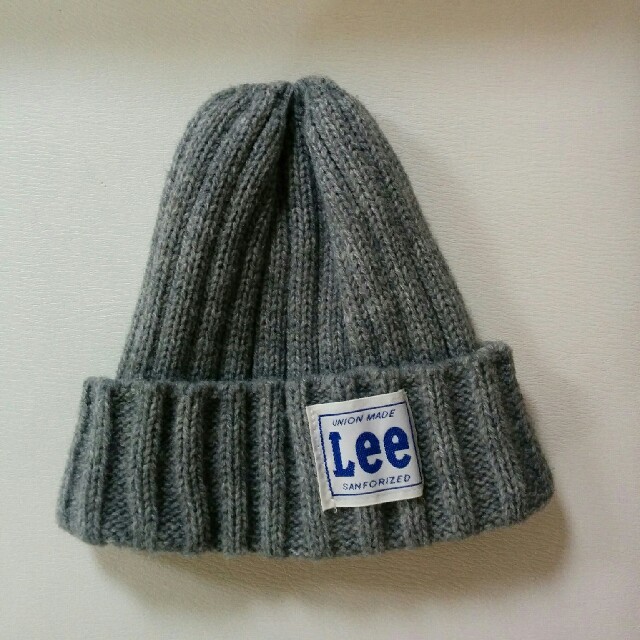 Lee(リー)の美品♡Lee リー ニット帽 ビーニー キッズ/ベビー/マタニティのこども用ファッション小物(帽子)の商品写真