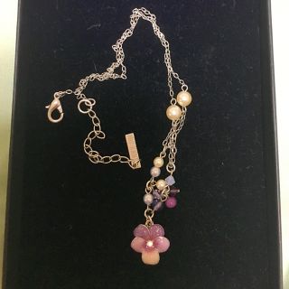 アナスイ(ANNA SUI)のアナスイ お花 ネックレス(ネックレス)