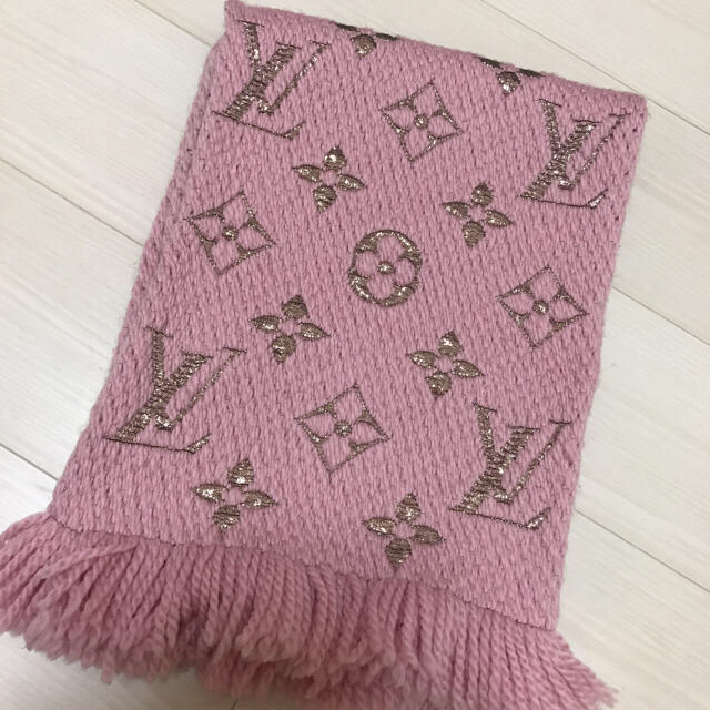 LOUIS VUITTON エシャルプ・ロゴマニア シャイン duniasapi.com