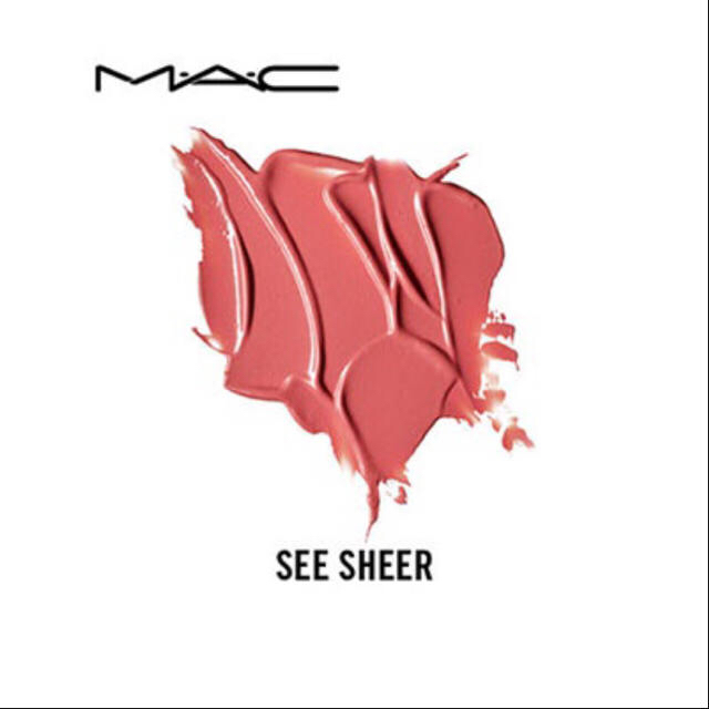 MAC(マック)の新品♡MAC リップスティック シーシアー M・A・C リップ コスメ/美容のベースメイク/化粧品(口紅)の商品写真