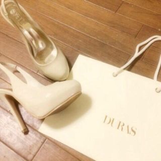 デュラス(DURAS)のDURAS バックストラップパンプス❤︎(ハイヒール/パンプス)