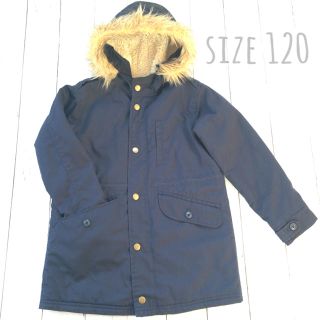 ジーユー(GU)の【USED】子供服 GU アウター モッズコート 120(ジャケット/上着)