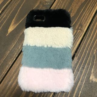 ザラ(ZARA)のZARA ファー スマホケース iPhone6.6s.7(iPhoneケース)