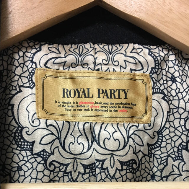 ROYAL PARTY(ロイヤルパーティー)のチェスターコート ROYAL PARTY レディースのジャケット/アウター(チェスターコート)の商品写真