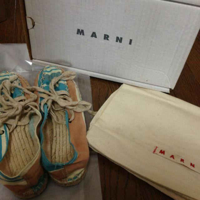 Marni(マルニ)のMARNI エスパドリーユ レディースの靴/シューズ(サンダル)の商品写真