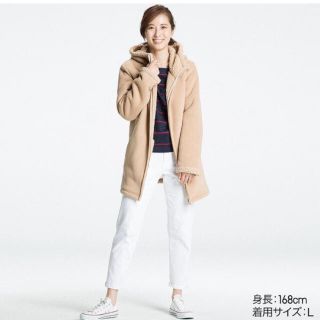 ユニクロ(UNIQLO)のじゅん様専用 UNIQLO  フリースコート (ムートンコート)