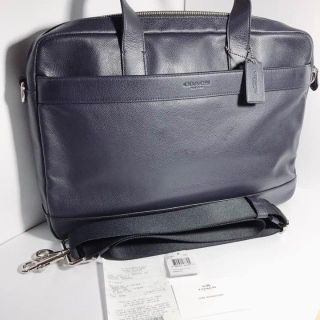 コーチ(COACH)のCOACH コーチ タグ付き★SALEミッドナイト ビジネスバッグ 新品未使用(ビジネスバッグ)