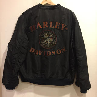 Harley Davidson - HARLEY DAVIDSON ma-1の通販｜ラクマ