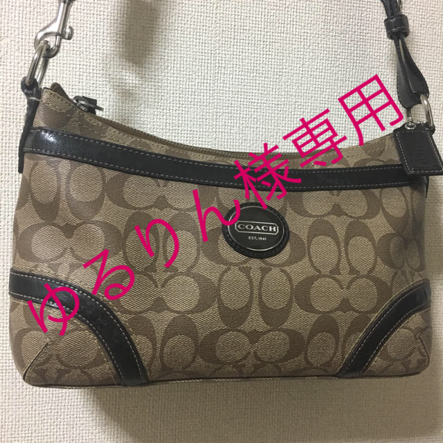 良品◎COACH２ウェイ斜め掛けショルダーバッグレディース