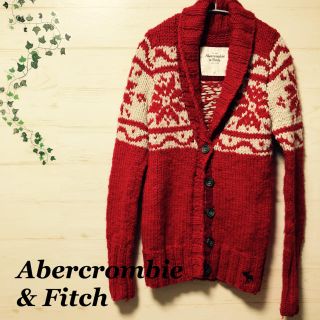 アバクロンビーアンドフィッチ(Abercrombie&Fitch)の【Abercrombie&Fitch】ニットカーディガン(カーディガン)