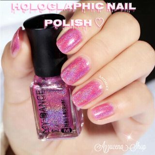 holo nail polish Pink ♡ ホロ マニキュア ピンク ♡(マニキュア)