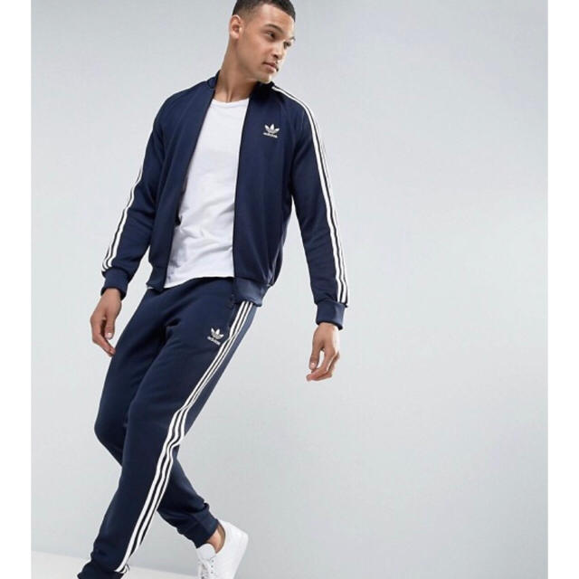 adidas(アディダス)のアディダスオリジナルス トラックパンツ スキニー ジョガーパンツ Ｌ 正規品 メンズのパンツ(その他)の商品写真