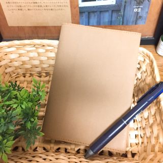 ムジルシリョウヒン(MUJI (無印良品))の★人気！★無印良品 デニムタグで作ったブックカバー(カレンダー/スケジュール)