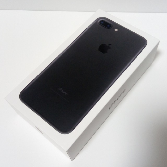 人気新品 iPhone - 新品未使用 simフリー iphone7 plus 256GB ブラック