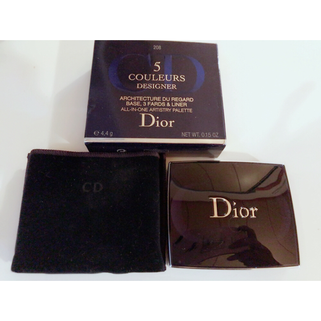 Christian Dior(クリスチャンディオール)の【新品未使用】Dior アイシャドウ ブルー 208 コスメ/美容のベースメイク/化粧品(アイシャドウ)の商品写真