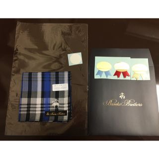 ブルックスブラザース(Brooks Brothers)の【まめ様専用】新品:プレゼントOKブルックスブラザーズ ハンカチ(ハンカチ/ポケットチーフ)