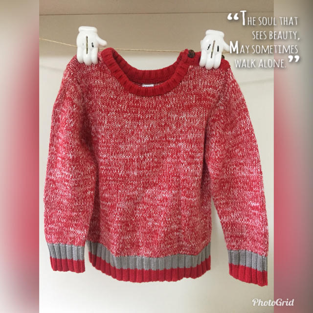 Old Navy(オールドネイビー)のすい様 OLD NAVYニット3T キッズ/ベビー/マタニティのキッズ服男の子用(90cm~)(ニット)の商品写真