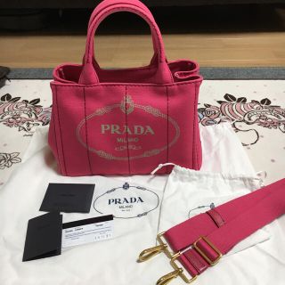 プラダ(PRADA)のMi4o様♡プラダ カナパトート ペオニアピンク(トートバッグ)