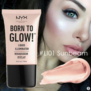 エヌワイエックス(NYX)の正規♥NYXの話題のハイライト/ストロボクリーム♥Born To Glow新品(フェイスカラー)