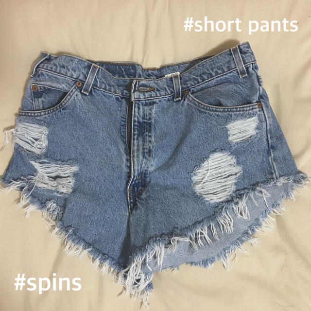 SPINNS(スピンズ)のスピンズ 古着 ショートパンツ レディースのパンツ(ショートパンツ)の商品写真