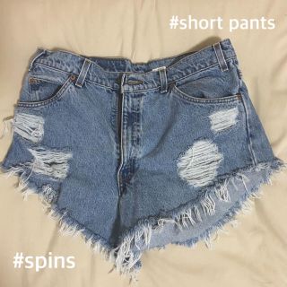 スピンズ(SPINNS)のスピンズ 古着 ショートパンツ(ショートパンツ)